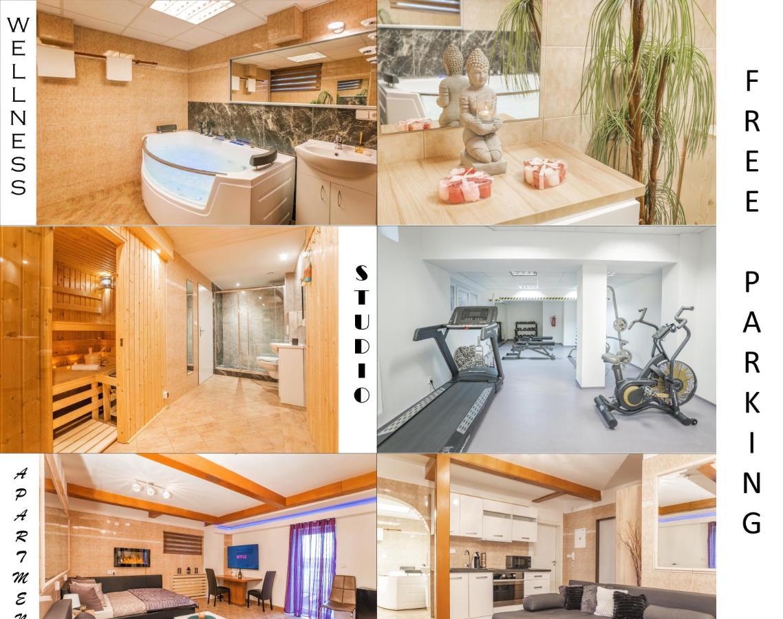 פראג Wellness Studio! Finnish Sauna, Whirlpool, Gym & More! מראה חיצוני תמונה